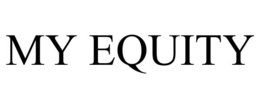 MY EQUITY trademark
