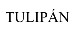 TULIPÁN trademark