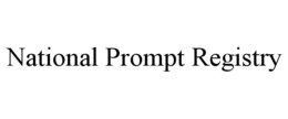 NATIONAL PROMPT REGISTRY trademark