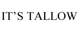 IT’S TALLOW trademark