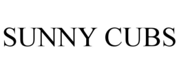 SUNNY CUBS trademark