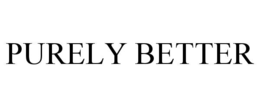 PURELY BETTER trademark