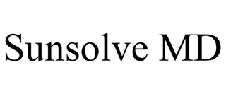 SUNSOLVE MD trademark