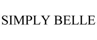 SIMPLY BELLE trademark