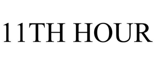 11TH HOUR trademark