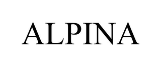 ALPINA trademark